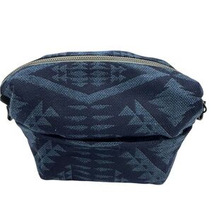 Pendleton wool makeup bag with nylon liner